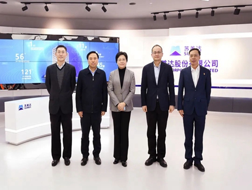 江苏省委常委、南京市委书记韩立明调研苏美达