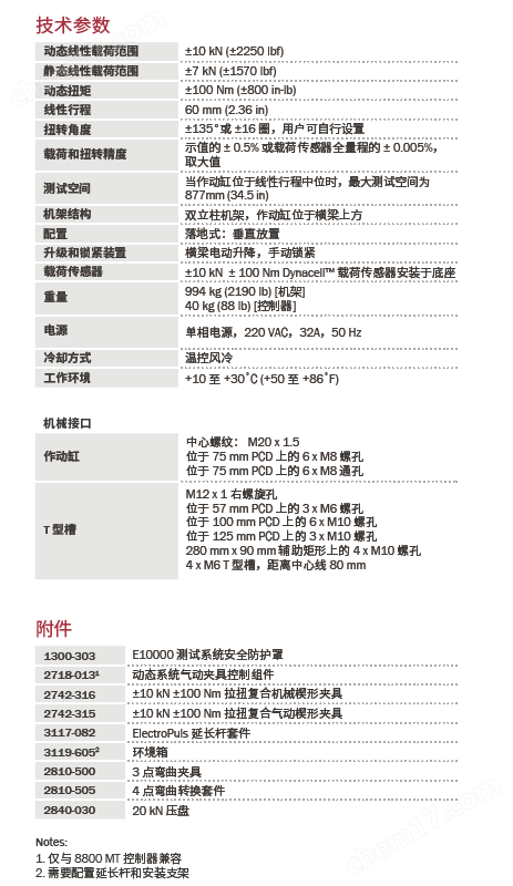 拉扭双轴全電(diàn)子动静态疲劳试验系统